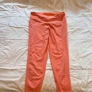 Ribbed side pocket High-Waisted Leggings